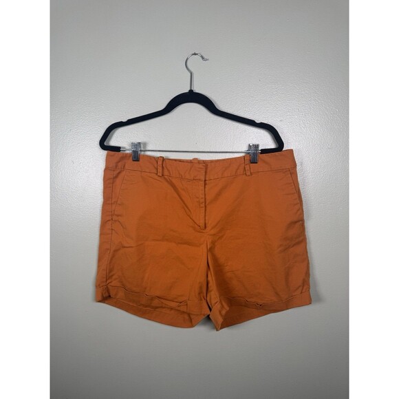 Ann Taylor‎ Shorts Women’s Size 14 Rust Brown - Picture 1 of 8